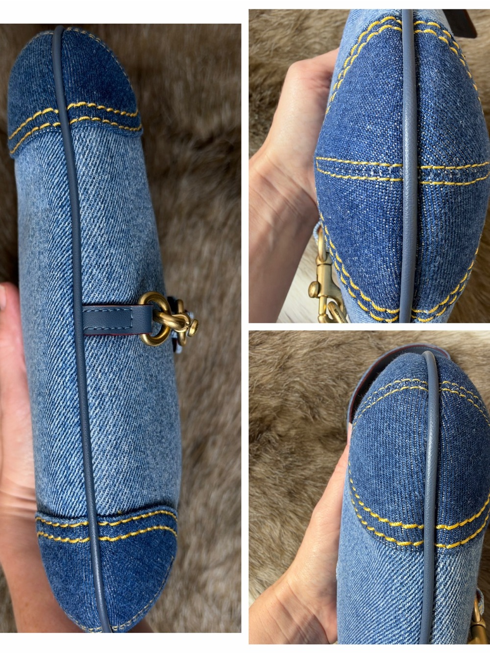 Coach Denim The Hampton’s Hobo Limited Re-Edition 2005 - Picture 13 of 15